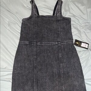 Art Class Black Denim Kids Dress